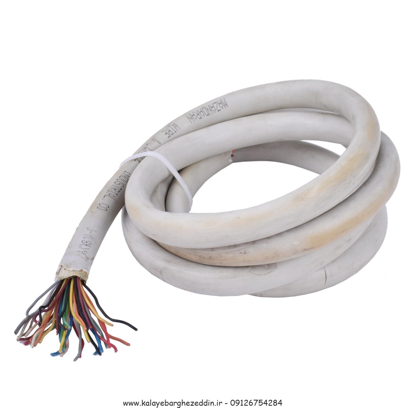 کابل آیفونی فویل دار 0.6 افشان مشهد