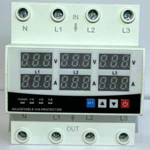 محافظ ولتاژ جریان سه فاز 63، 80 و 100 آمپر MBC