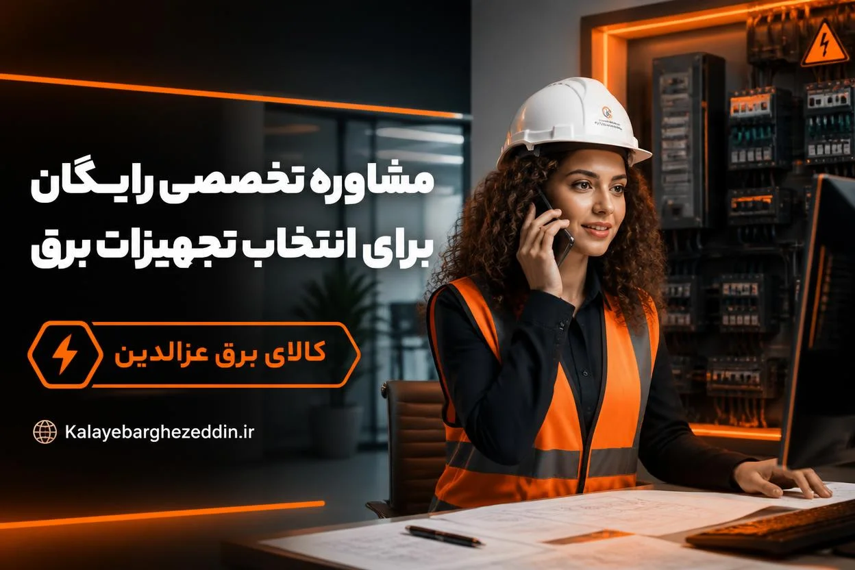 بنر مشاوره خرید کالای برق عزالدین