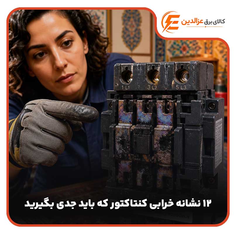 نشانه خرابی کنتاکتور
